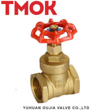 Red handwheel Stem gate valve brass gate valve